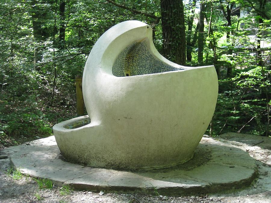 Loiblbrunnen von Rudolf Friedl 1965