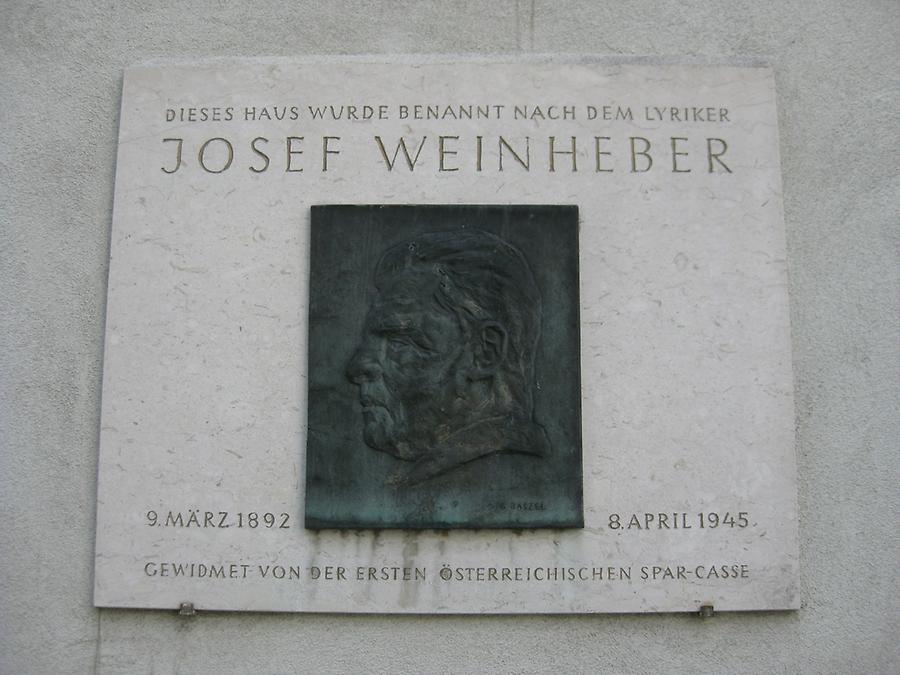 Josef Weinheber Gedenktafel