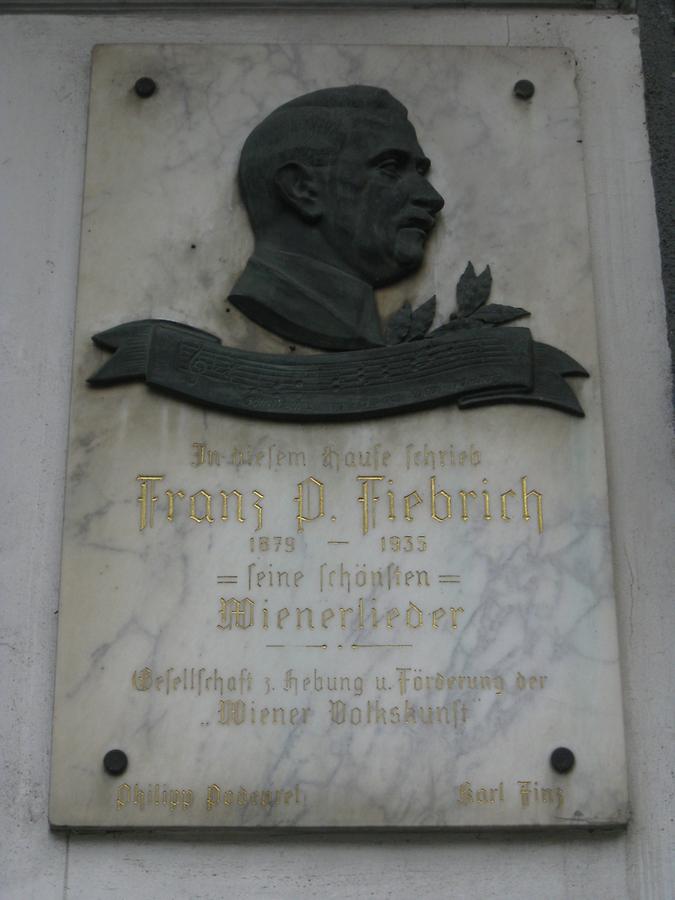 Franz Fiebrich Gedenktafel