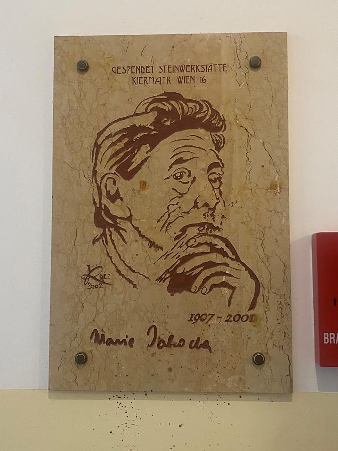 Marie Jahoda-Gedenktafel