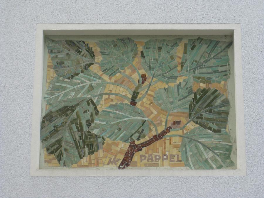 Hauszeichen 'Pappel' von Hildegard Krampa 1958