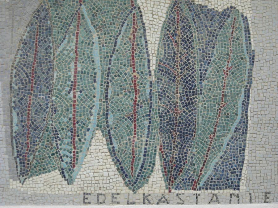 Hauszeichen 'Kastanienblätter' von Elisabeth Eisler 1958