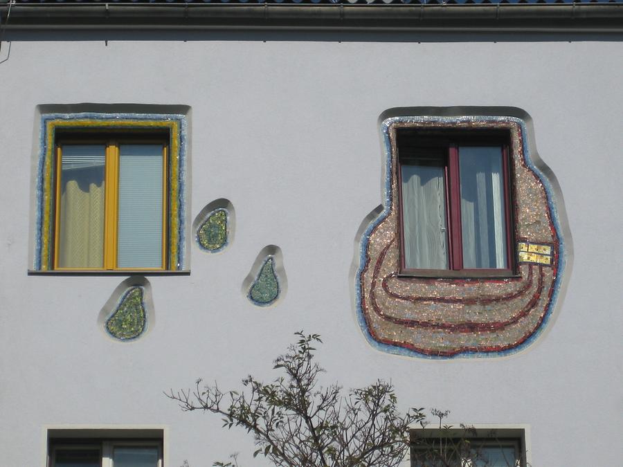 Hundertwasser-Fassade