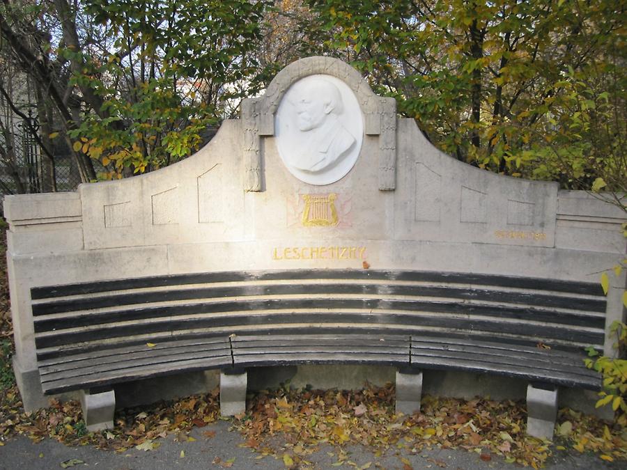 Theodor Hermann von Leschetizky Denkmal vulgo Leschetizky-Bank