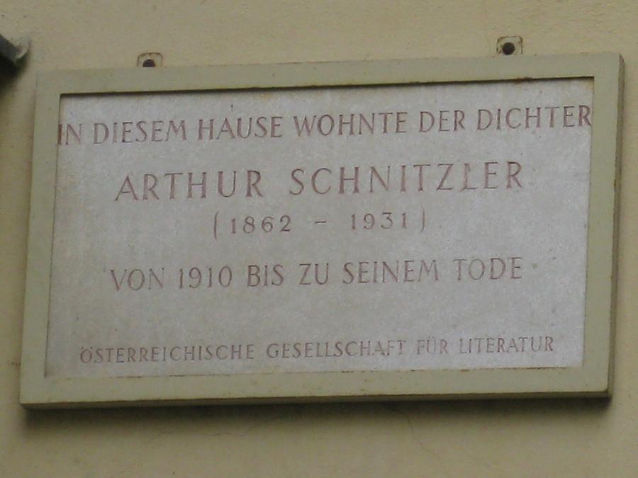 Arthur Schnitzler Gedenktafel