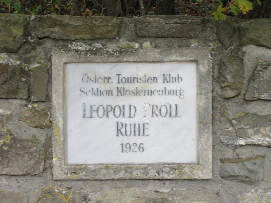 Leopold Pröll-Gedenktafel