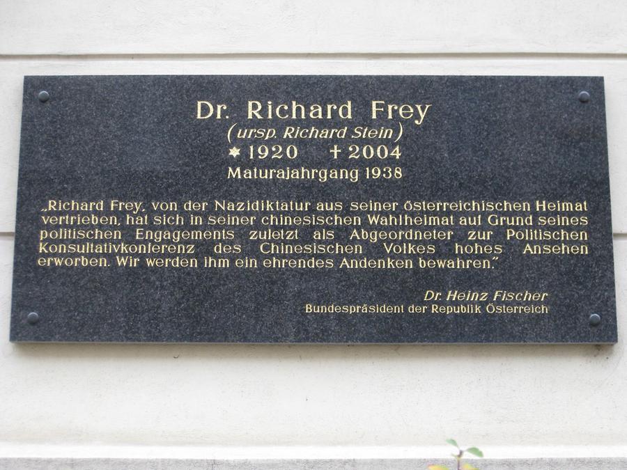 Dr. Richard Frey Gedenktafel