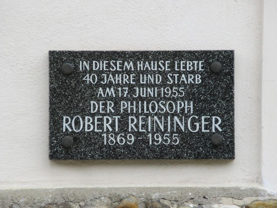 Robert Reininger Gedenktafel