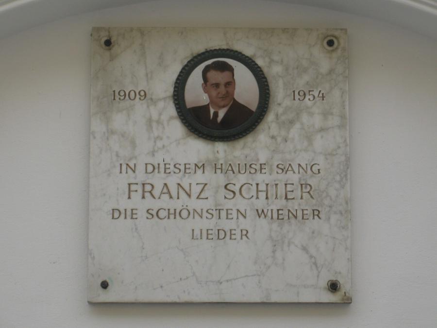 Franz Schier Gedenktafel