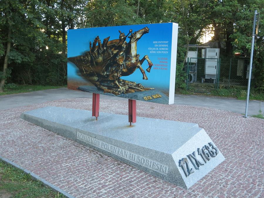 Platzhalter für ein Jan Sobieski Denkmal
