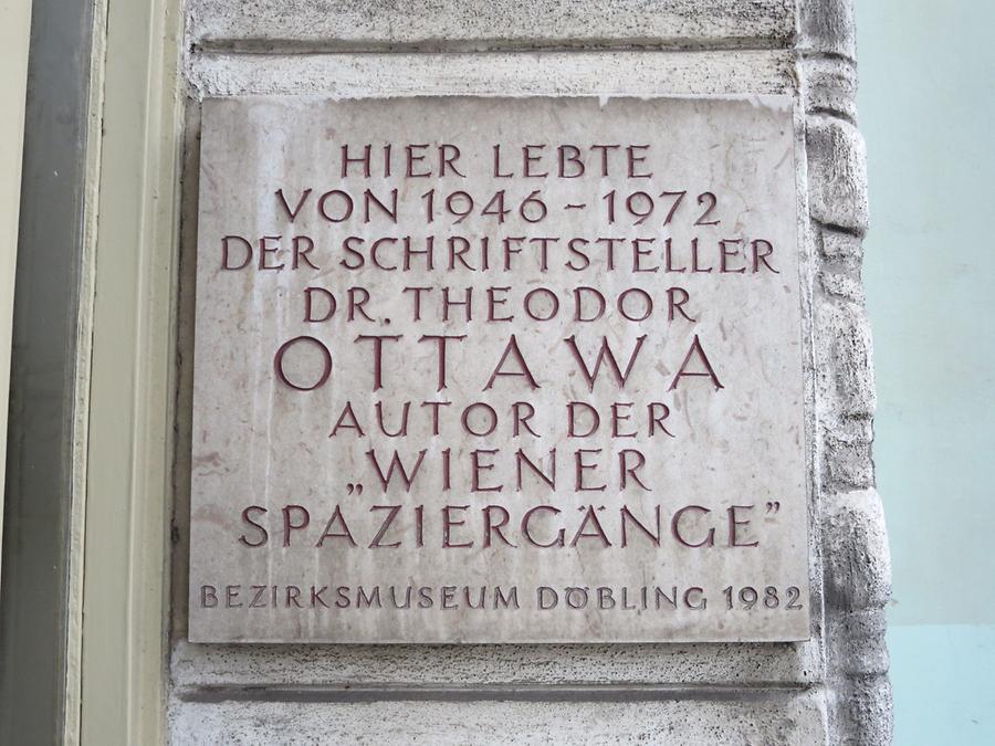 Theodor Ottowa Gedenktafel