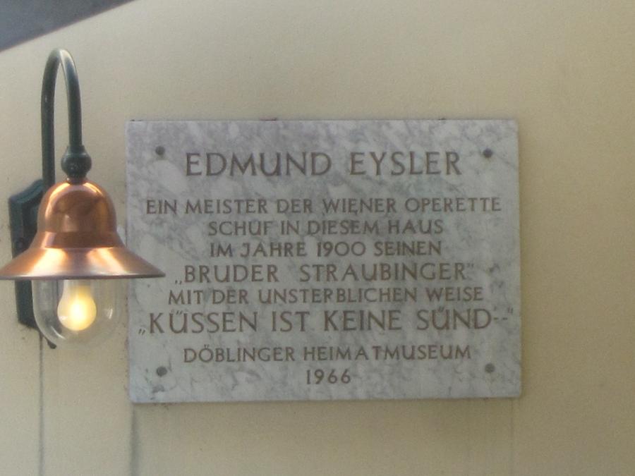 Edmund Eysler Gedenktafel