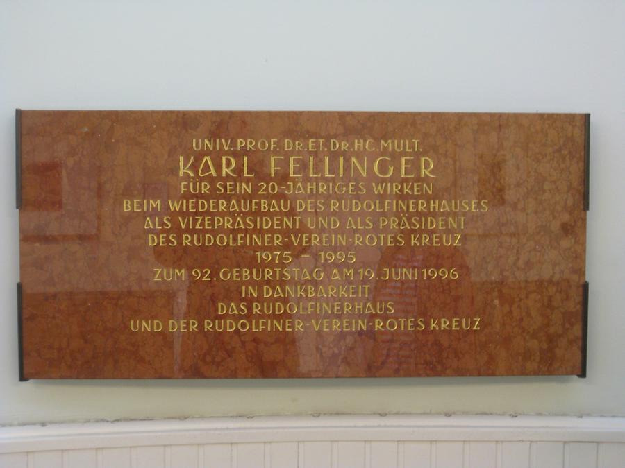 Karl Fellinger Gedenktafel