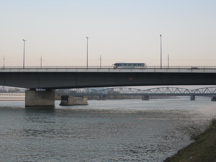 Floridsdorfer Brücke und Nordbahnbrücke