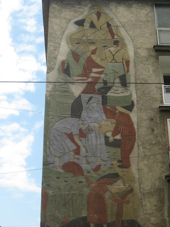 Sgraffito (1) | 21. Bezirk | Bilder aus Wien | Bilder im Austria-Forum