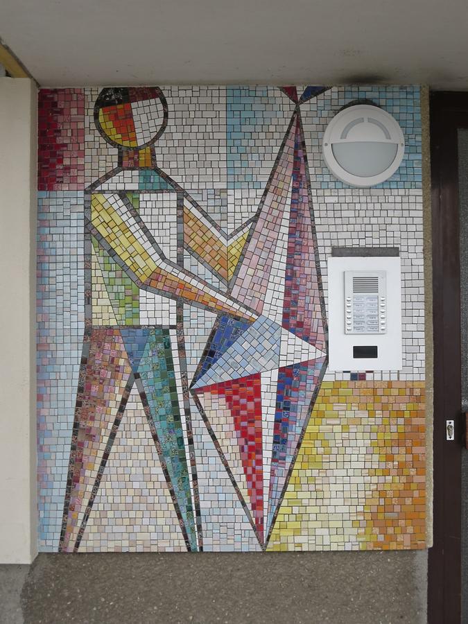 Mosaik-Hauszeichen