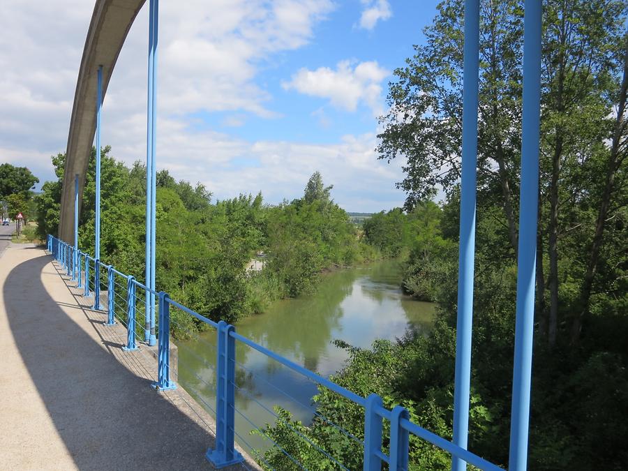 Marchfeldkanal und -brücke