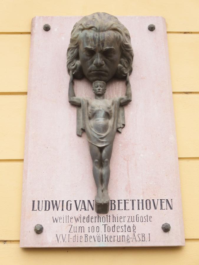 Ludwig van Beethoven Gedenktafel Ludwig van Beethoven Gedenktafel