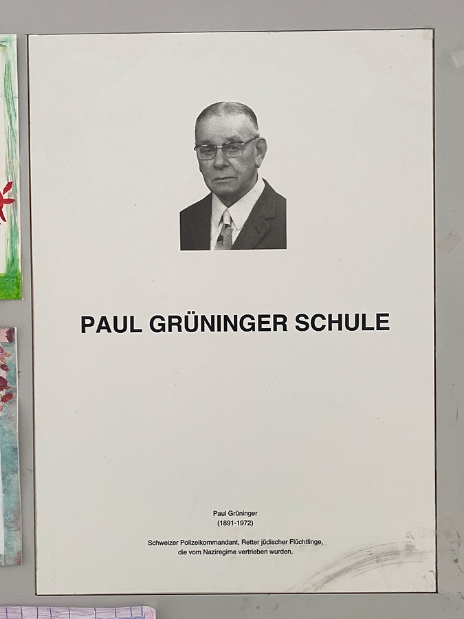 Paul Grüninger - Gedenktafel