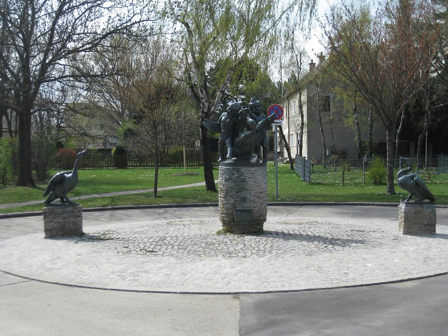 Gänsebrunnen von Mario Petrucci 1951
