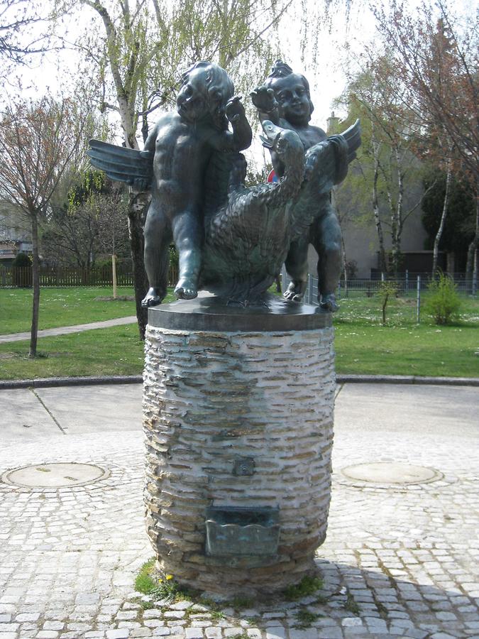 Gänsebrunnen-Mittelteil von Mario Petrucci 1951