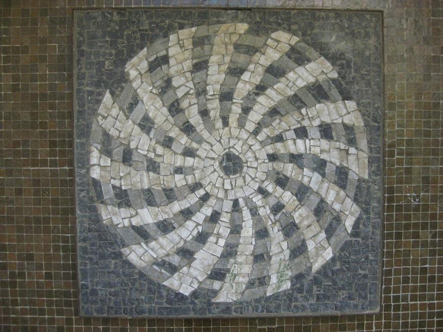 Mosaikhauszeichen von Johannes Wanke 1974