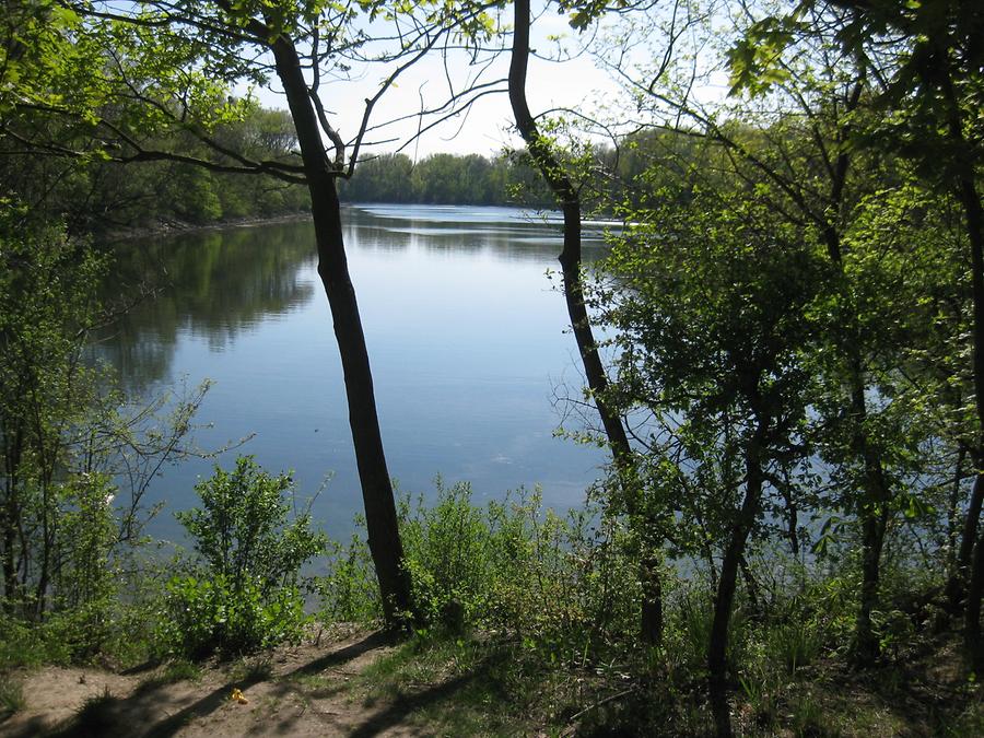 östliches Ende des Donau-Oder-Kanal-Abschnitts