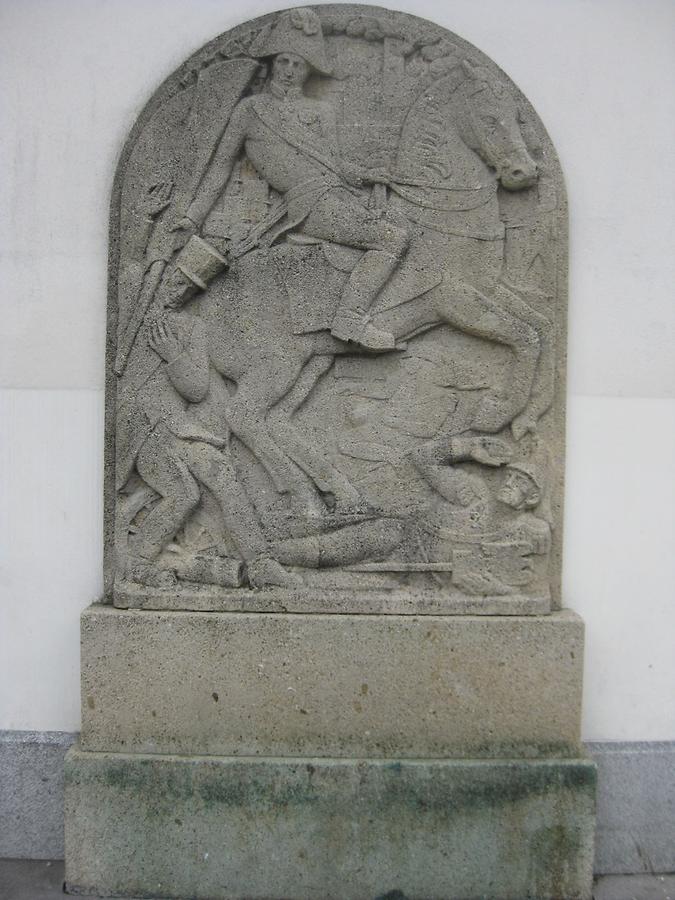 Relief von Erzherzog Carl in der Schlacht bei Aspern-Essling 1879