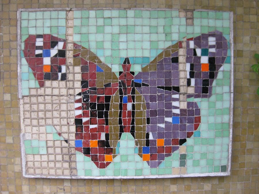 Mosaik 'Schmetterling' 1964