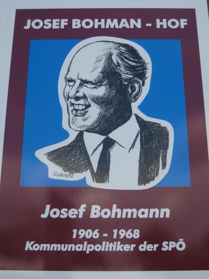 Josef Bohmann Gedenktafel