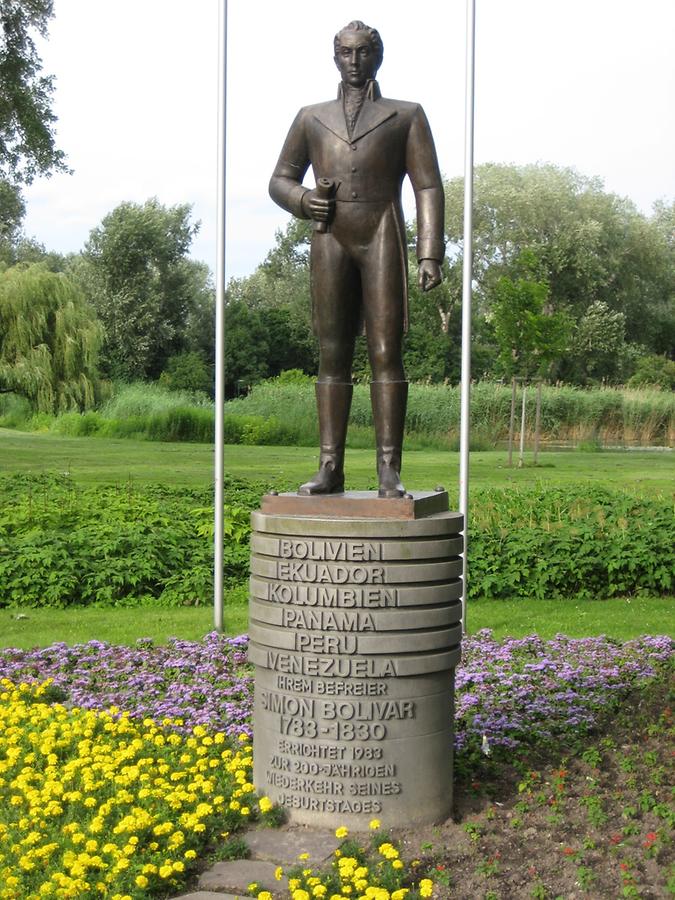 Simon Bolivar Denkmal von H. Daini