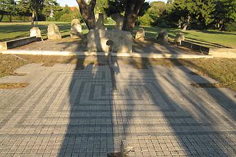 1110 - Zentralfriedhof - Park der Ruhe und Kraft - Labyrinth, © Dr. Ewald Judt