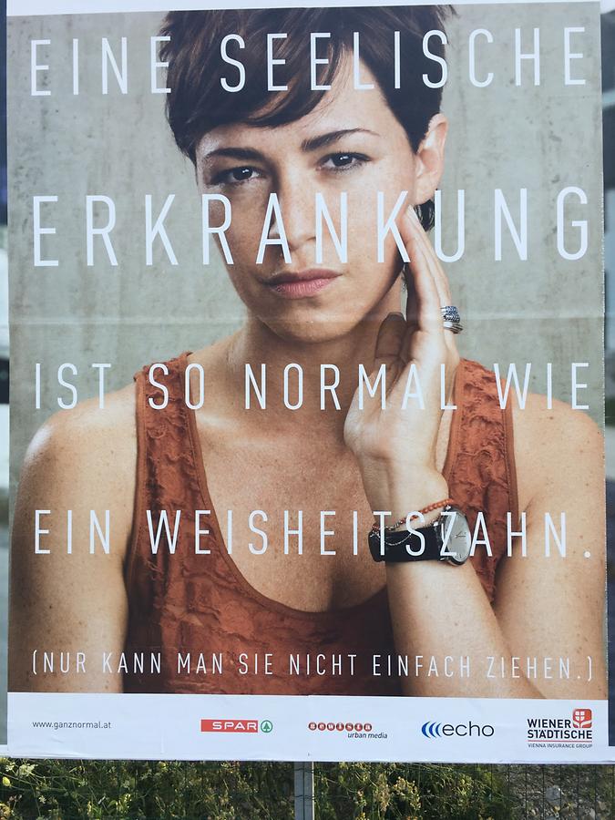 „Eine seelische Erkrankung ist so normal wie ein Weisheitszahn“, www.ganznormal.at