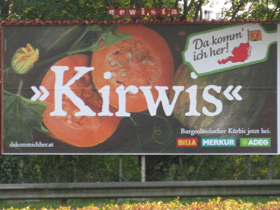 „Kirwis“, www.dakommichher.at (Rewe)
