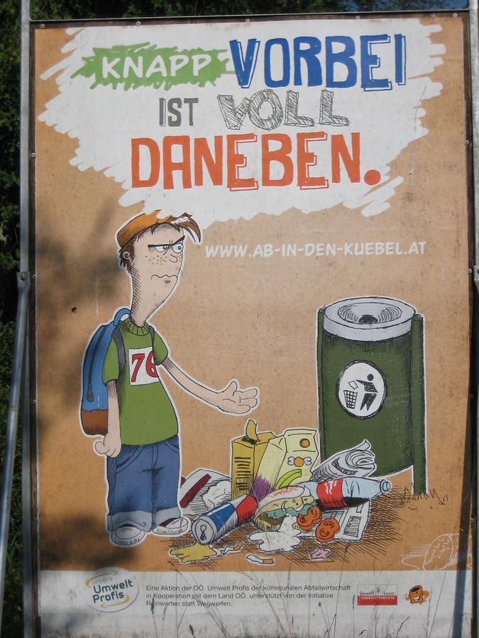 „Knapp vorbei ist voll daneben“,