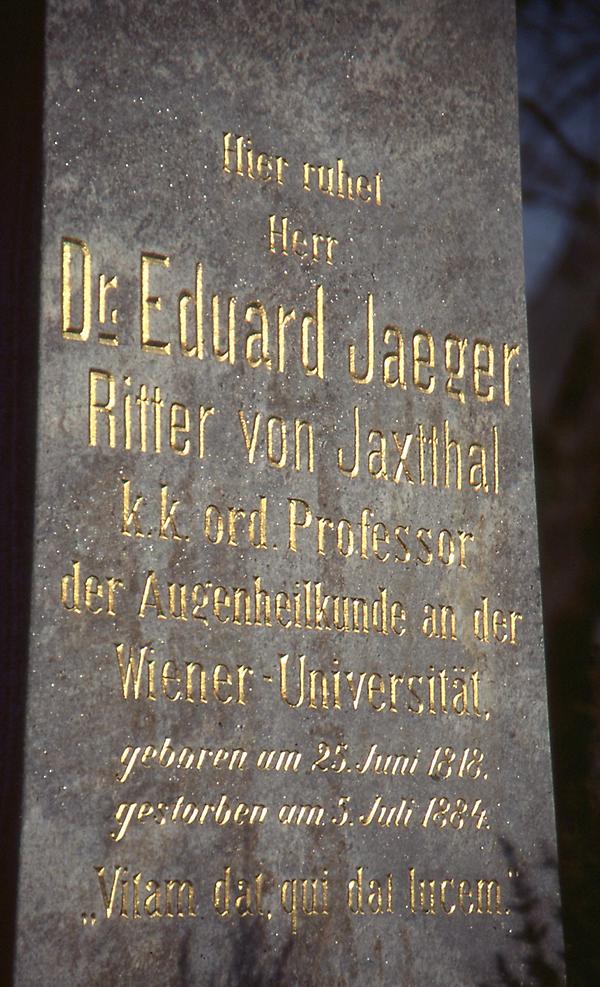 Eduard Jäger von Jaztthal