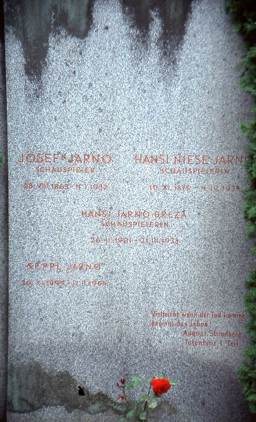 Hansi Niese-Jarno und Josef Jarno