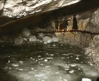Eissee in der Ötscherhöhle, © IMAGNO/Öst. Volkshochschularchiv