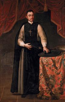 Portrait von Abt Melchior Zaunaggs