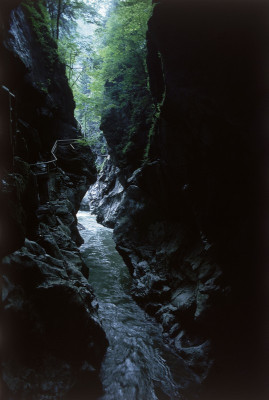 Wasserfall in den Schluchten der Lammeröfen, © IMAGNO/Franz Hubmann