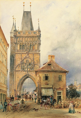 Der Turm an der Karlsbrücke, © IMAGNO/Austrian Archives