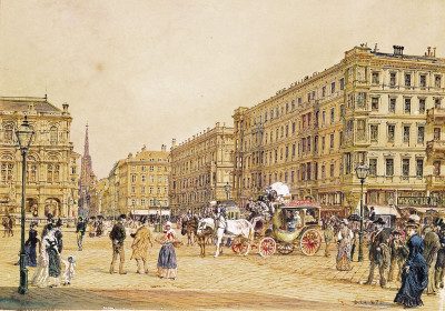 Die Kärntner Straße in Wien, © IMAGNO/Austrian Archives