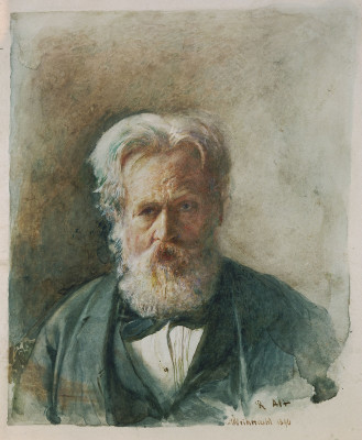 Selbstportrait  Rudolf von Alt, © IMAGNO/Wien Museum