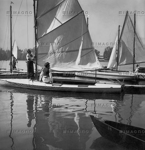 segelboote alte donau