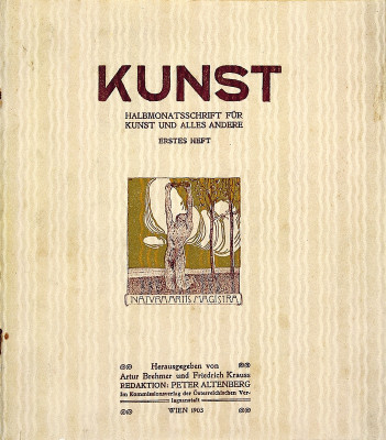 Umschlag der Zeitschrift Kunst, © IMAGNO/Austrian Archives