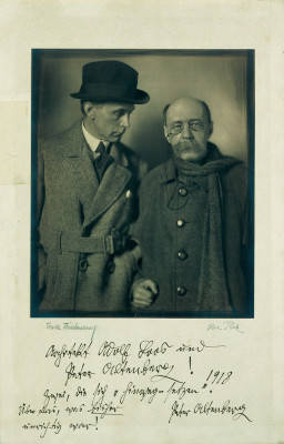 Adolf Loos und Peter Altenberg, © IMAGNO/Wien Museum