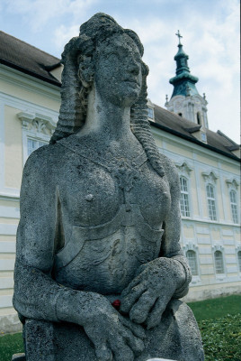 Wachende Sphinx von Stift Altenburg, © IMAGNO/Gerhard Trumler