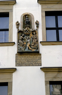 Antisemitische lateinische Inschrift in Wien, © IMAGNO/Dagmar Landova