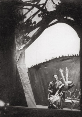 Raoul Aslan und Hilde Wall in Stimmen aus dem Dunkel, © IMAGNO/Österreichisches Theatermuseum