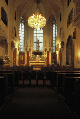 Innenansicht der Augustinerkirche, © IMAGNO/Dagmar Landova